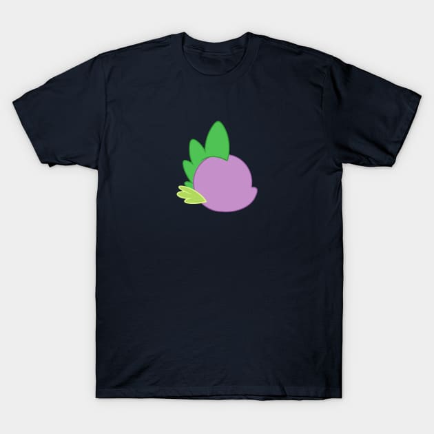 My little Pony - Spike Cutie Mark Special V3 T-Shirt by ariados4711